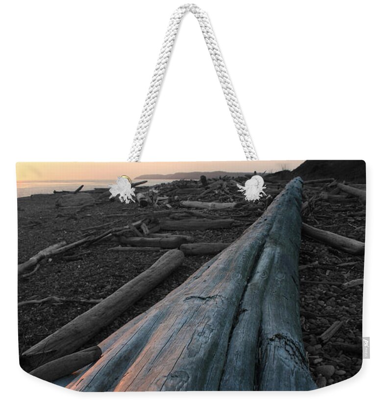 Admiralty Log Weekender Tote Bag featuring the photograph Admiralty Log by Dylan Punke