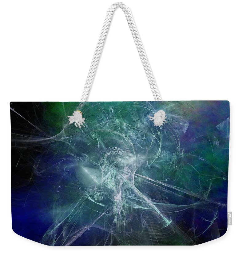 Art Weekender Tote Bag featuring the digital art Aeon of the Celestials by Jeff Iverson