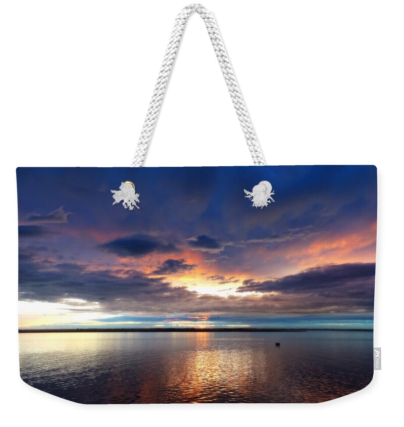 Afterglow Weekender Tote Bag featuring the photograph Afterglow by Dark Whimsy
