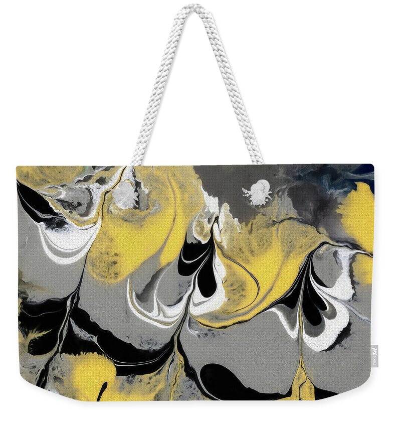 Abstract Weekender Tote Bag featuring the photograph Afterglow by Patti Schulze