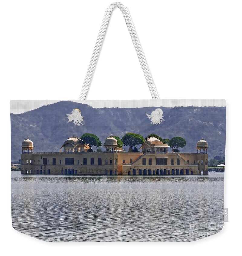 Jal Mahal Weekender Tote Bag featuring the photograph Afternoon. February. Jal Mahal. by Elena Perelman