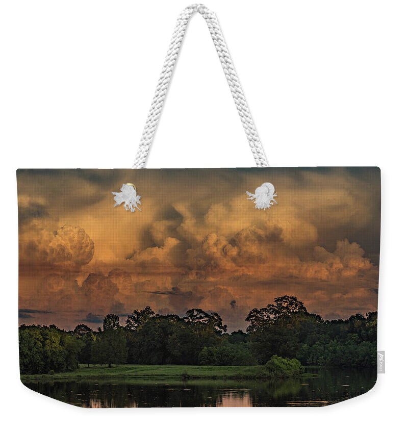 Landscape Weekender Tote Bag featuring the photograph Alabama Storm by Jody Partin