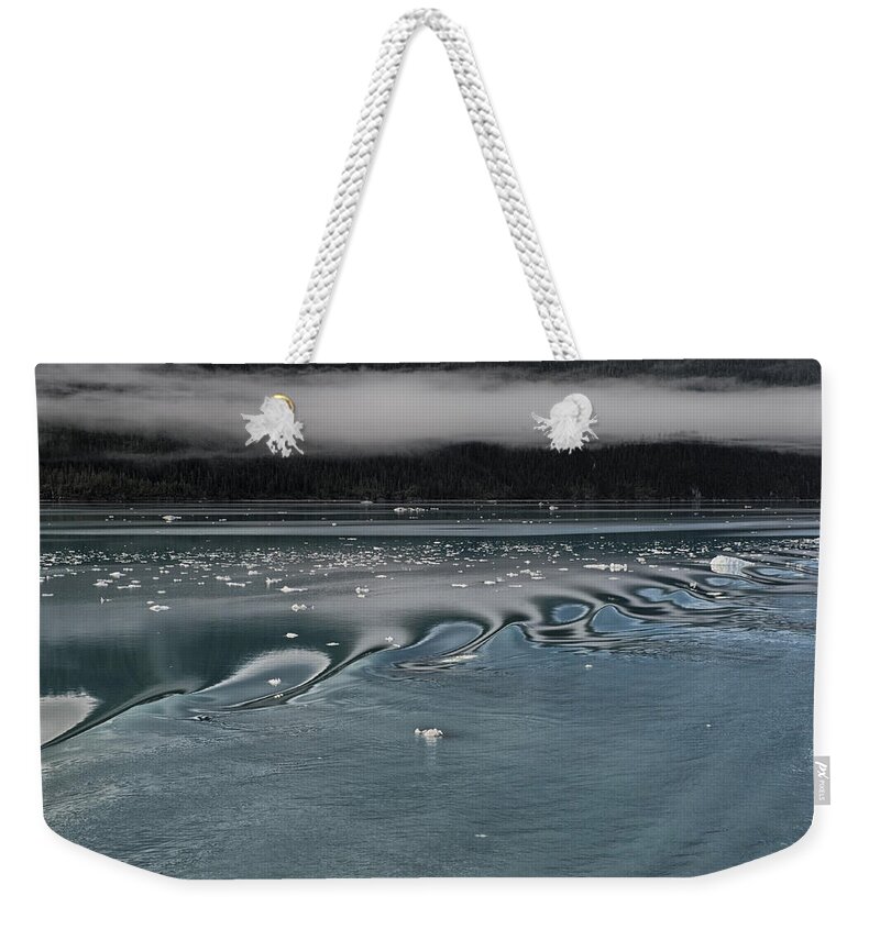  Background Image Weekender Tote Bag featuring the photograph Alaskan Sea Scape Two #1 by Gary Warnimont