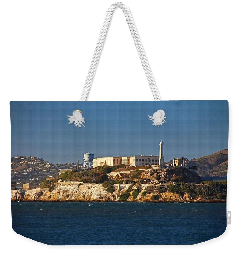 Alcatraz Weekender Tote Bag featuring the photograph Alcatraz II by Michiale Schneider
