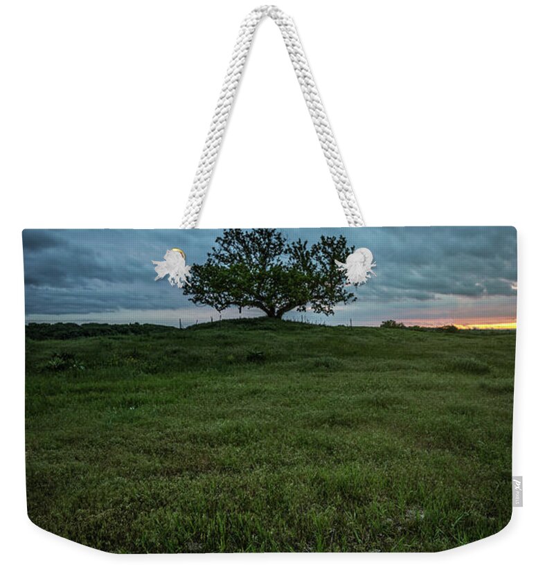 Sky Weekender Tote Bag featuring the photograph Alive by Aaron J Groen
