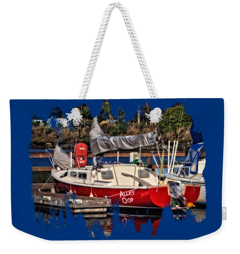 Hdr Weekender Tote Bag featuring the photograph Alley Oop by Thom Zehrfeld