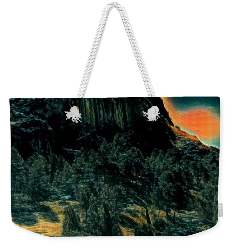 Colette Weekender Tote Bag featuring the photograph Almeria Nature Spain by Colette V Hera Guggenheim