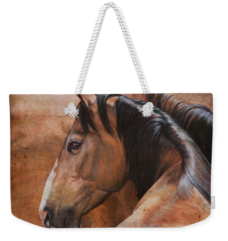 Wild Horse Paintings Weekender Tote Bags