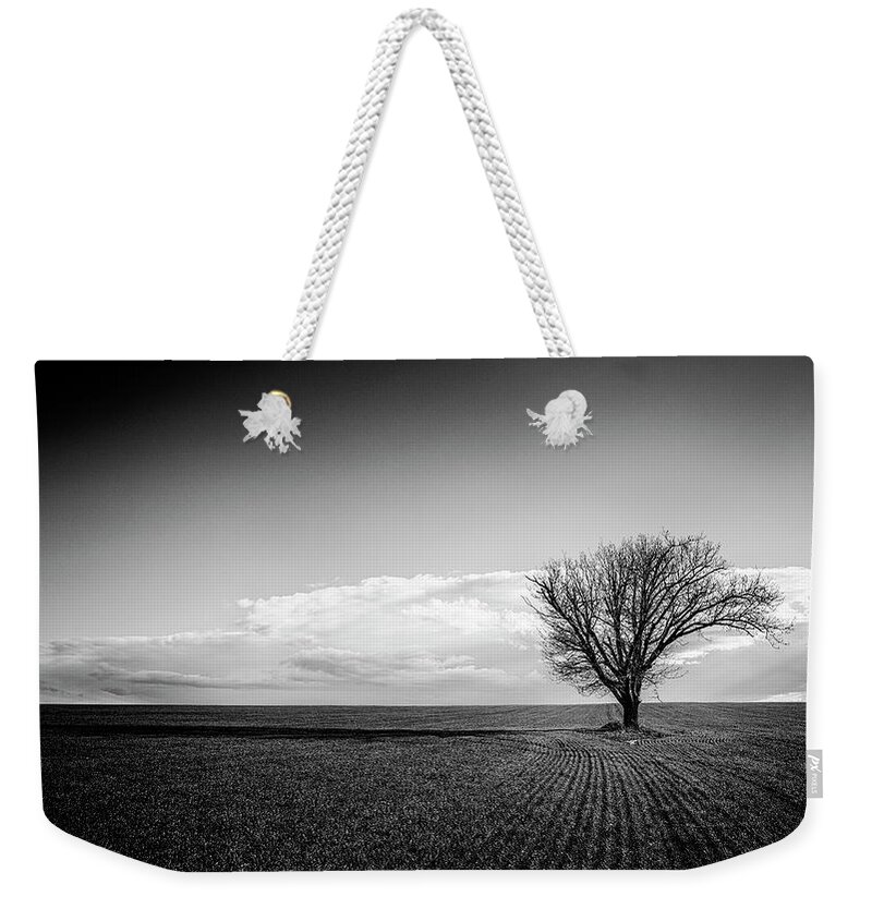 Alone Weekender Tote Bag featuring the photograph Alone 05/12/2017 by Plamen Petkov