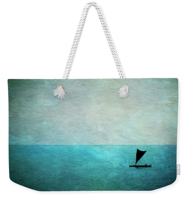 Scenics Weekender Tote Bag featuring the photograph Alone by Mary Lee Dereske