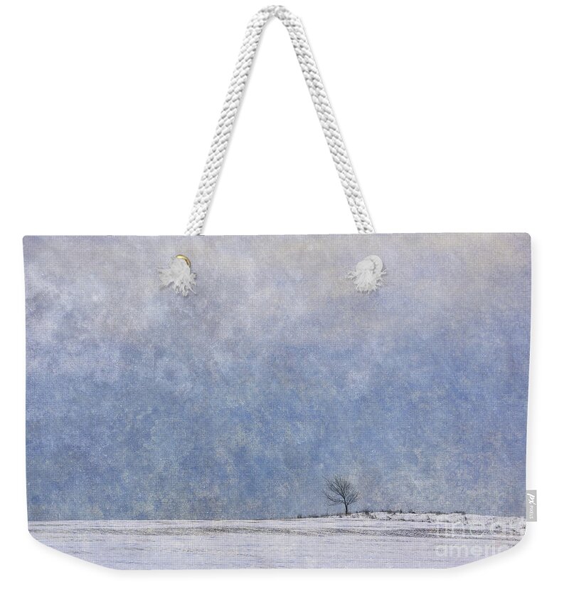 Landscape Weekender Tote Bag featuring the photograph Alone by Nicki McManus