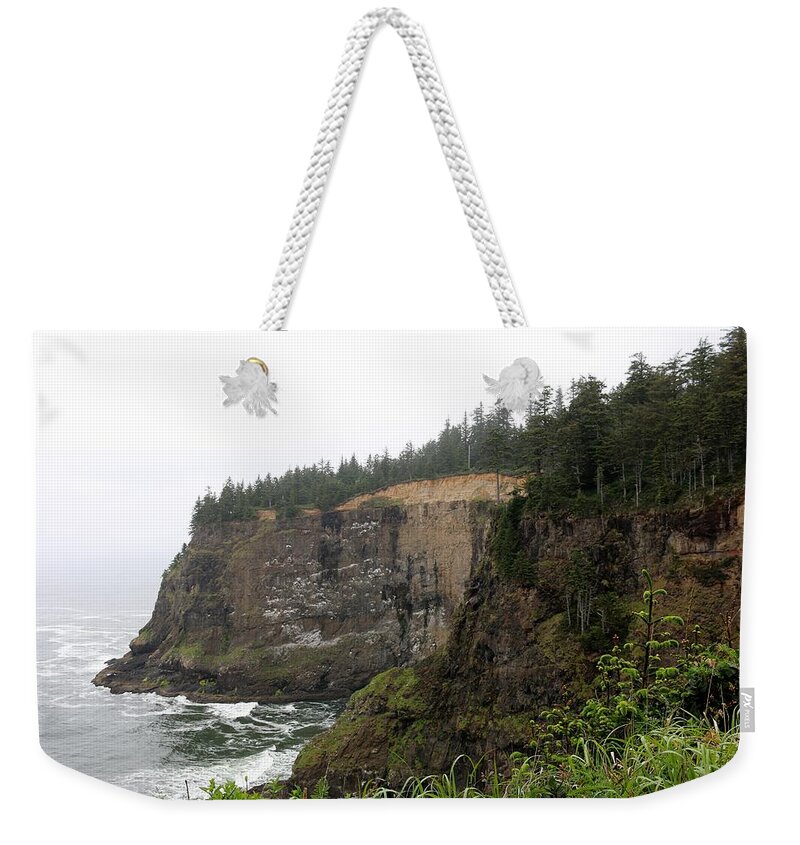 Oregon Coast Weekender Tote Bag featuring the photograph Along the Oregon Coast - 8 by Christy Pooschke