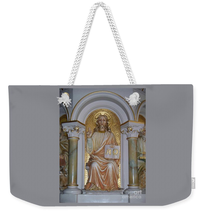 Alpha And Omega Weekender Tote Bag featuring the photograph Alpha and Omega by Seaux-N-Seau Soileau