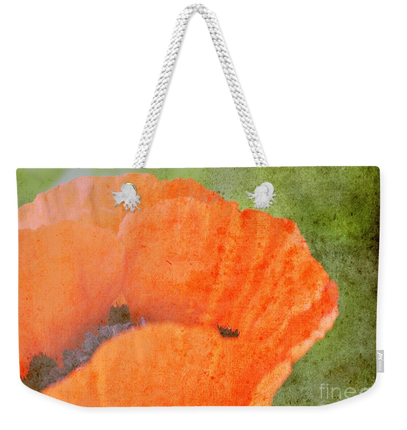 Poppy Weekender Tote Bag featuring the photograph Always by Traci Cottingham
