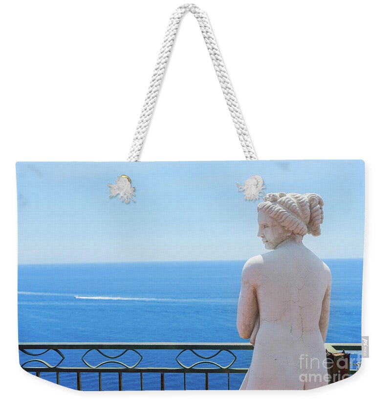 Amalfi Weekender Tote Bag featuring the photograph Amalfitana by Anastasy Yarmolovich