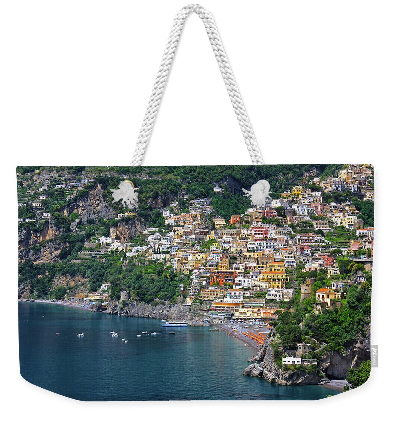 Amalfi Weekender Tote Bag featuring the photograph Amalfi, Italy by Richard Krebs