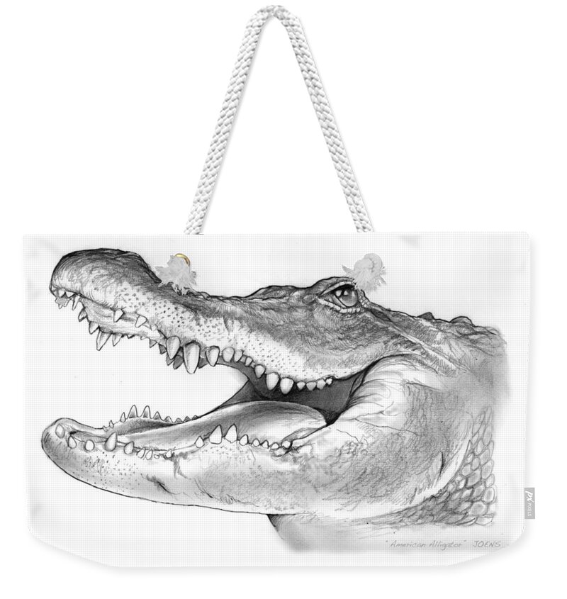 American Alligator Weekender Tote Bags