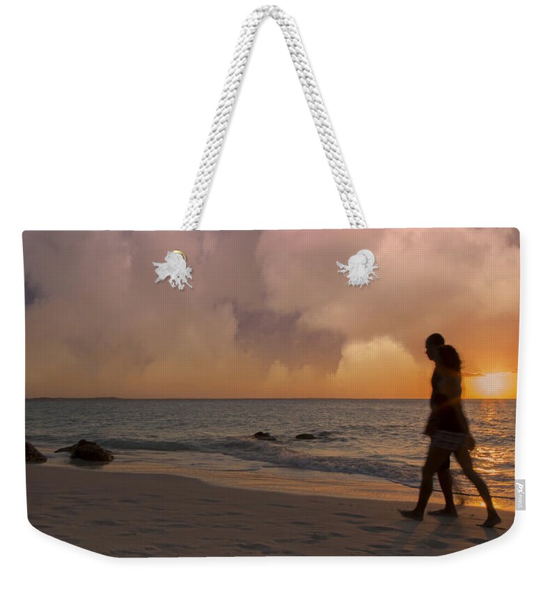 Beach Weekender Tote Bag featuring the photograph And Never Tear Us Apart by Betsy Knapp