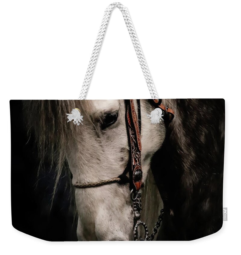 Andalusian Weekender Tote Bag featuring the photograph Andalusian Beauty by Athena Mckinzie