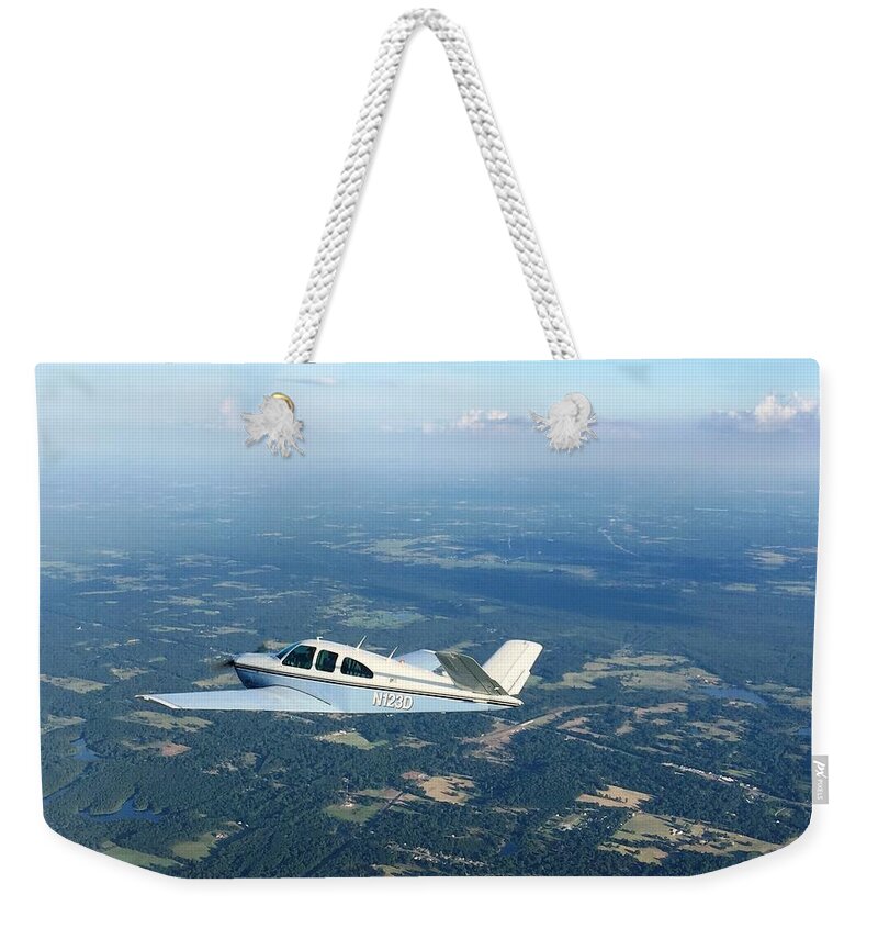 Bonanza Weekender Tote Bag featuring the photograph Andy and His Bonanza by Phil And Karen Rispin