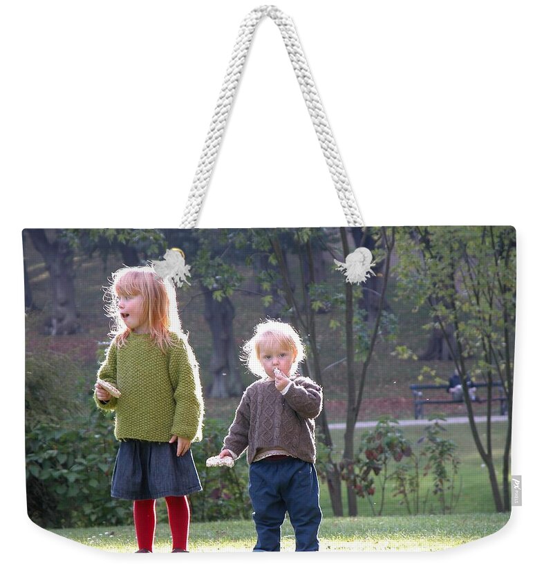 Angels Weekender Tote Bag featuring the photograph Angels by Jim Goodman