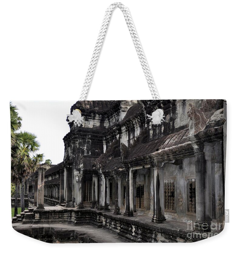 Angkor Wat Weekender Tote Bag featuring the photograph Angkor Wat 6 by Andrew Dinh