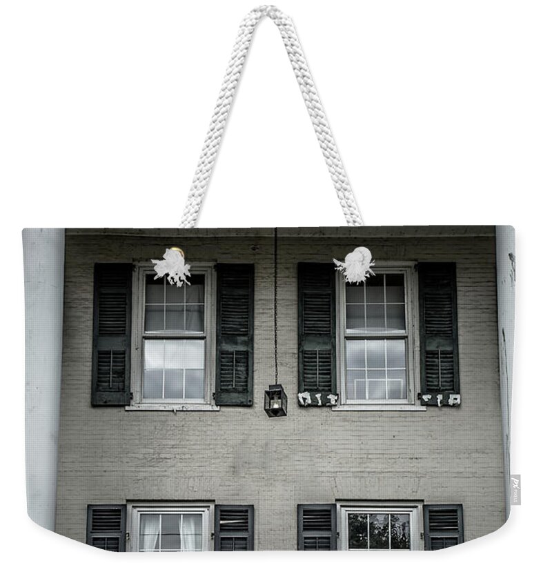 Frat Weekender Tote Bag featuring the photograph Animal House by Edward Fielding