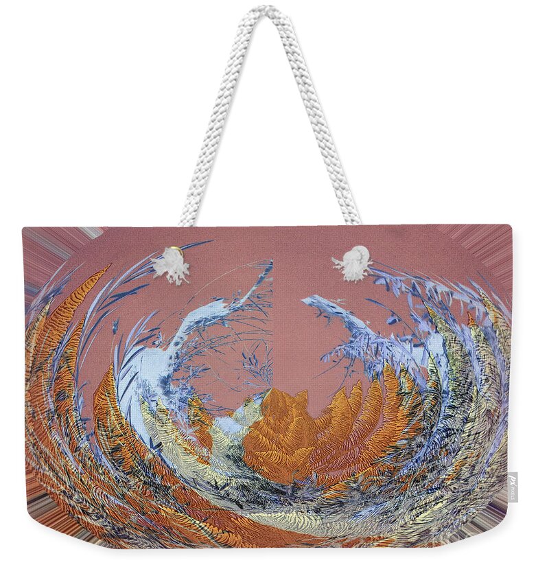 Art Photo Weekender Tote Bag featuring the photograph Another World by Jodie Marie Anne Richardson Traugott     aka jm-ART