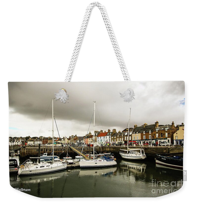 Anstruther Weekender Tote Bag featuring the photograph Anstruther Scotland by Veronica Batterson