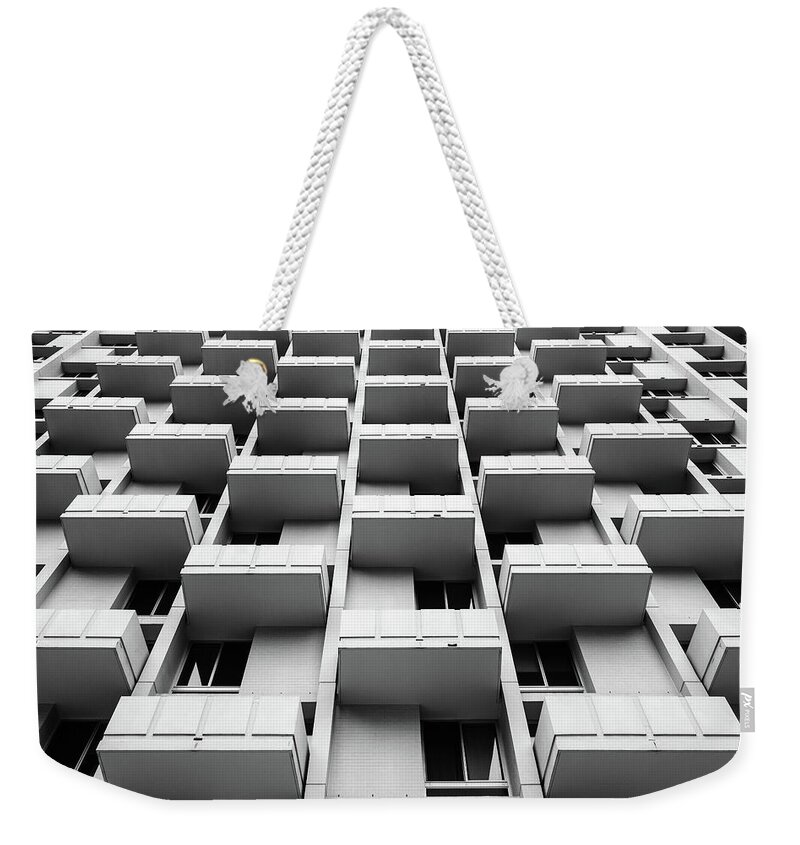 Glenn Dipaola Weekender Tote Bag featuring the photograph Apartment Life by Glenn DiPaola