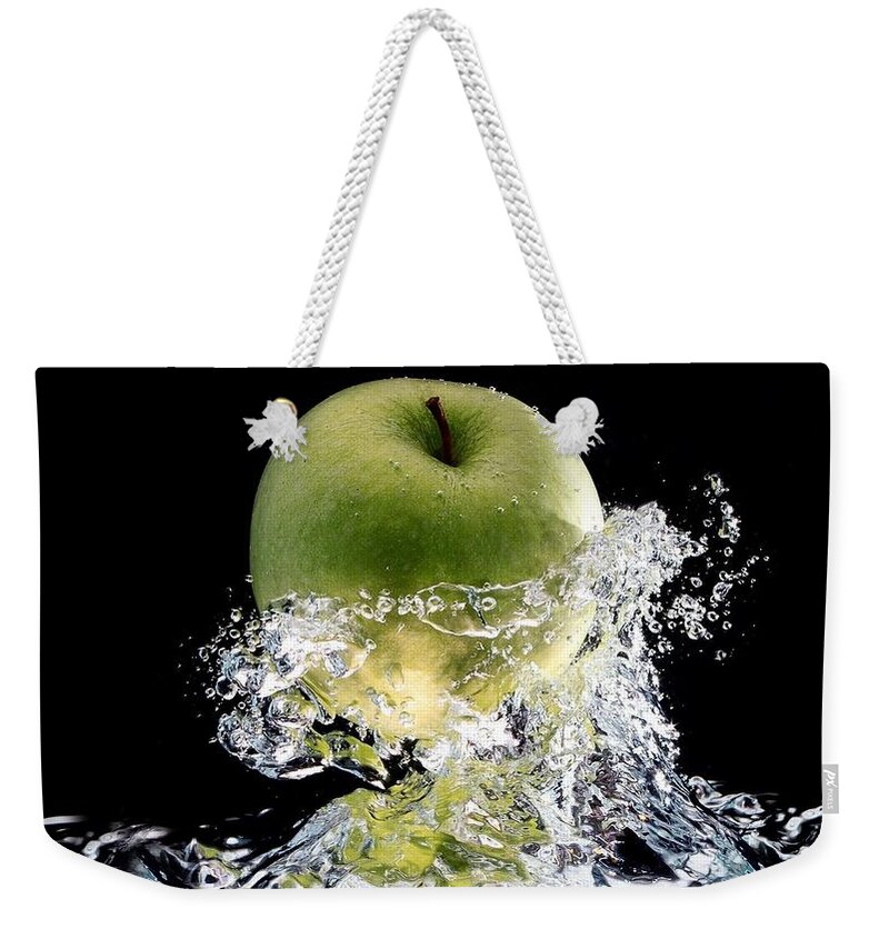 Apple Weekender Tote Bag featuring the photograph Apple by Jackie Russo