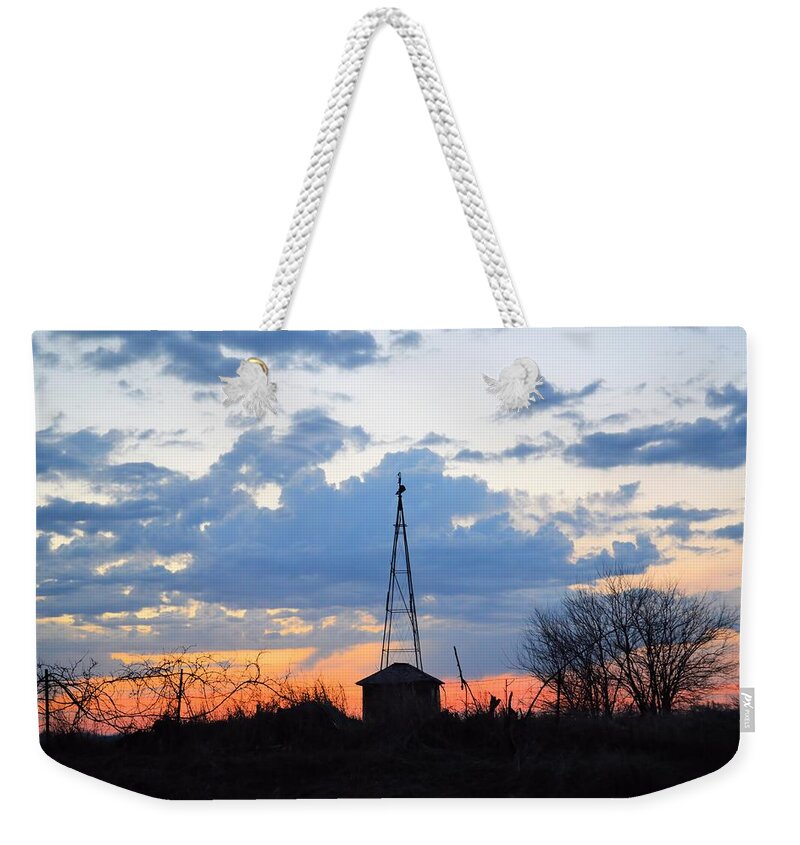 Agriculture Weekender Tote Bag featuring the photograph April Showers by Bonfire Photography