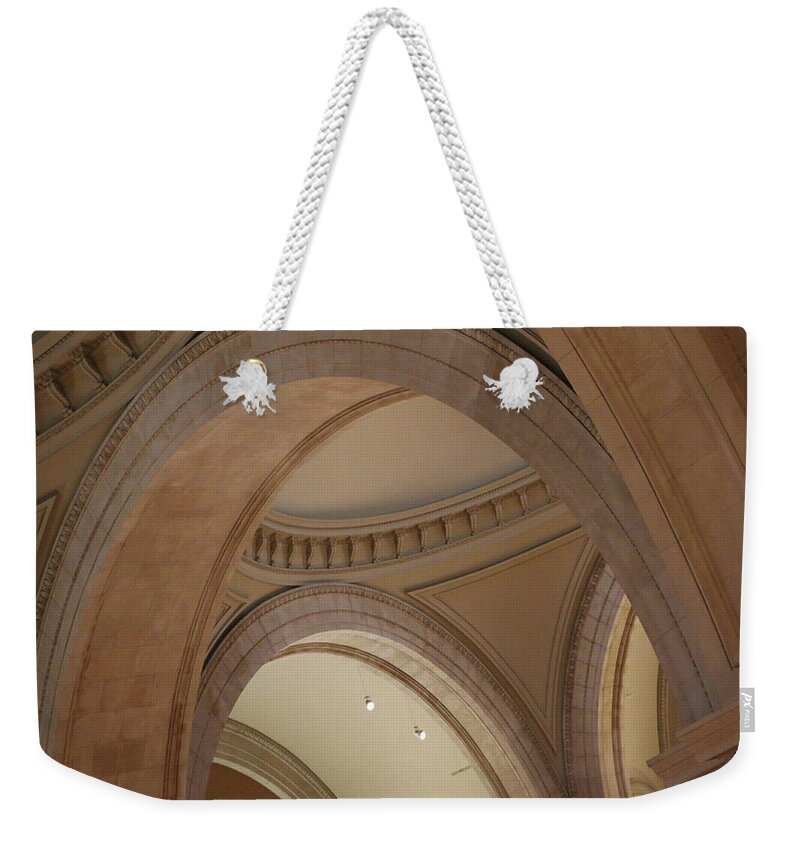 Interior Weekender Tote Bag featuring the photograph Arches Abound by DiDesigns Graphics