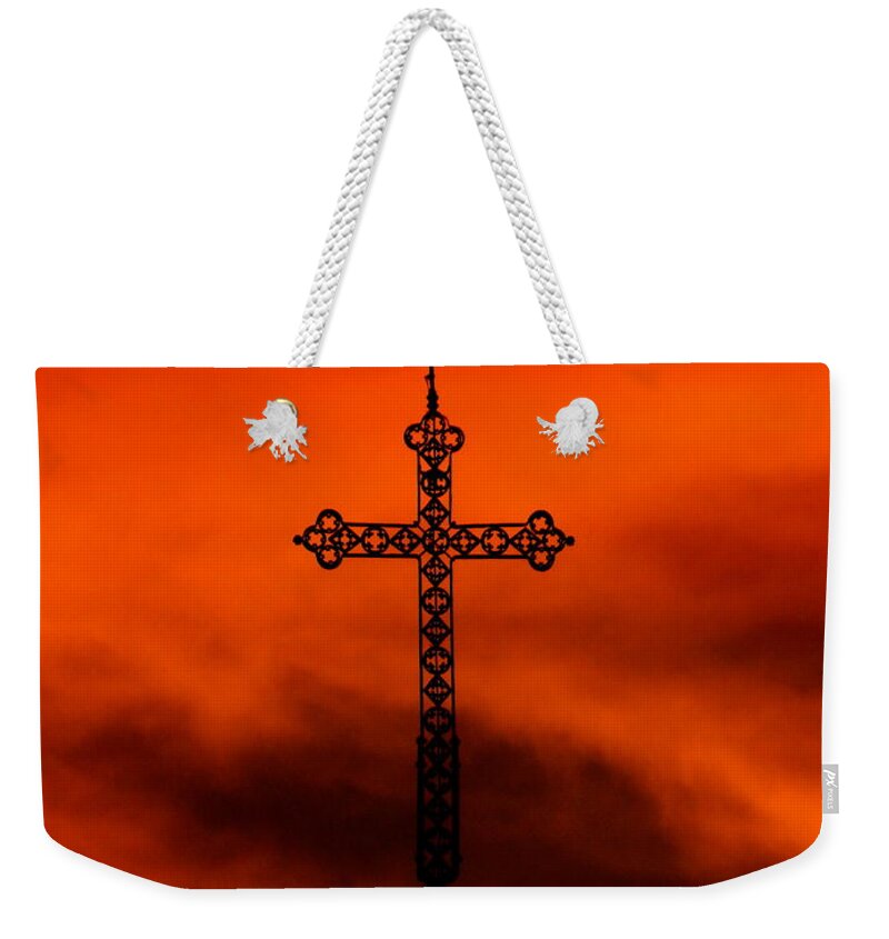 Nola Weekender Tote Bag featuring the photograph Armageddon The Wrath Of Hurricane Irma by Michael Hoard