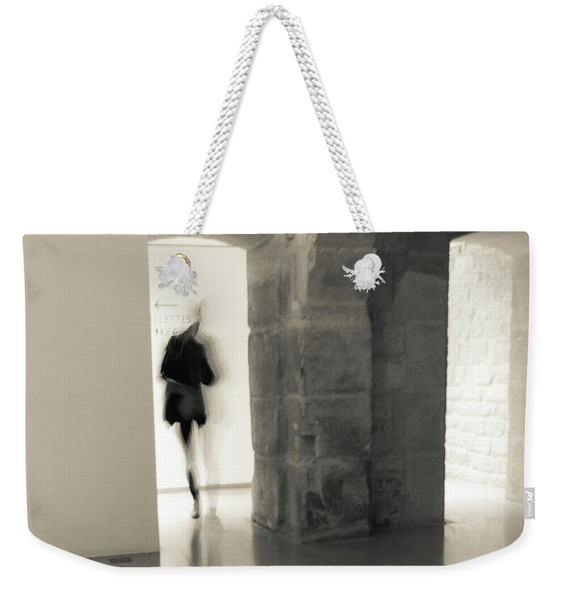 Corner Weekender Tote Bag featuring the photograph Around Any Corner by Alex Lapidus