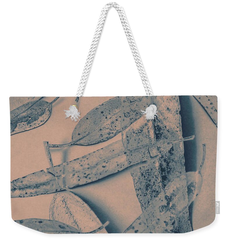 Artwork Weekender Tote Bag featuring the photograph Art of autumn fall by Jorgo Photography