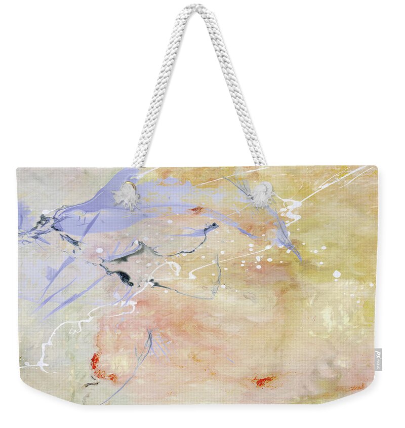 Abstract Weekender Tote Bag featuring the photograph Tiny Dancer by Karen Lynch