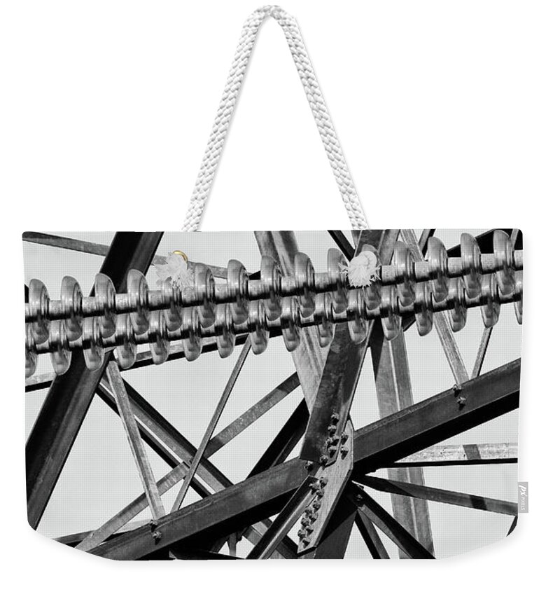 2016 June Weekender Tote Bag featuring the photograph What's Your Angle by Bill Kesler