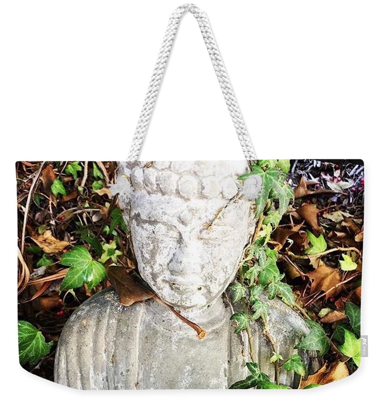 Buddha Weekender Tote Bag featuring the photograph As One by Denise Railey