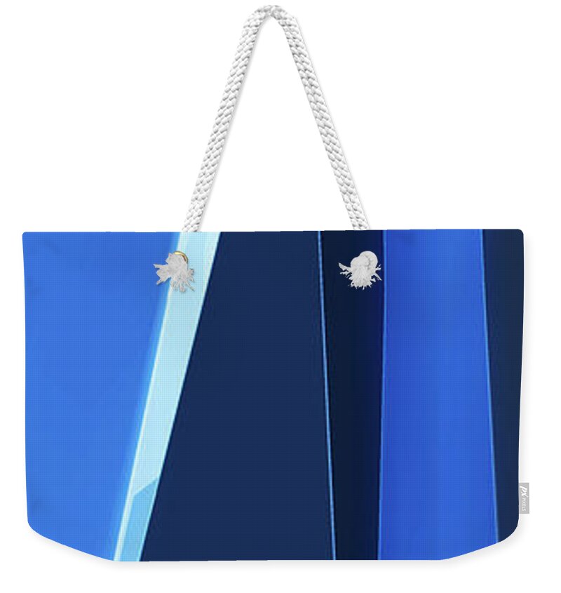 Abstract Weekender Tote Bag featuring the digital art Ascension by Gina Harrison