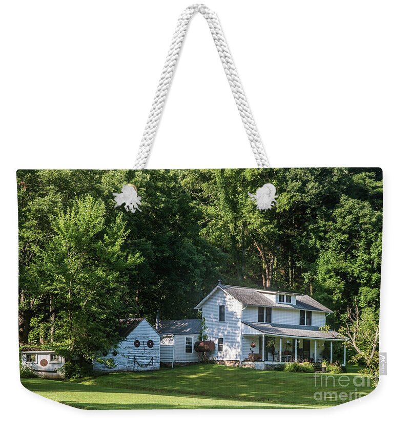 Asheville Weekender Tote Bag featuring the photograph Mountains #7 by Buddy Morrison