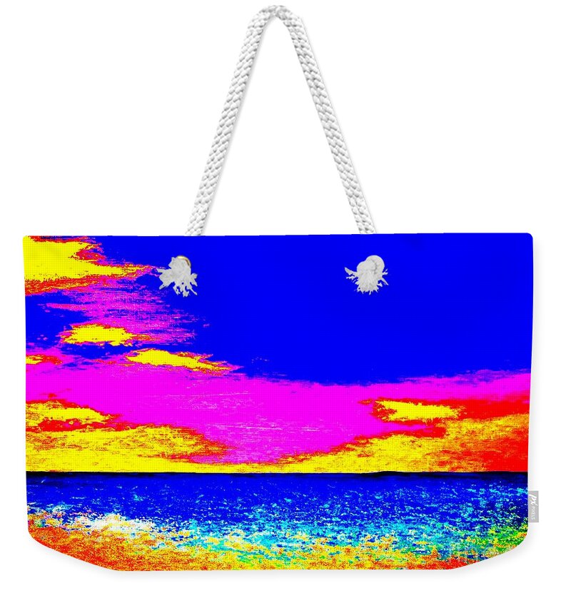 At The Beach Weekender Tote Bag featuring the photograph At The Beach by Tim Townsend