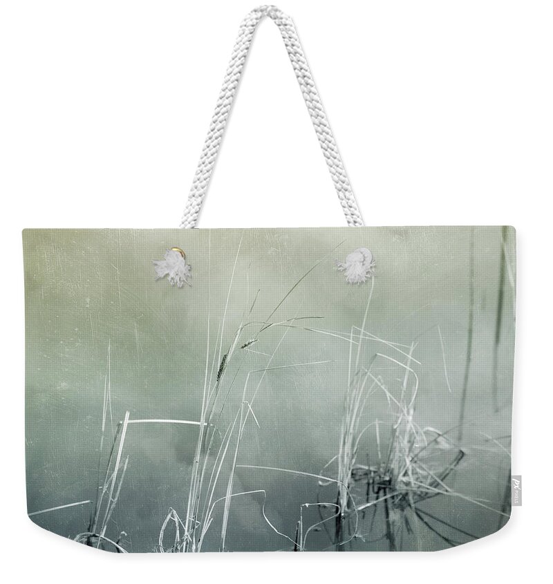 Series Weekender Tote Bag featuring the photograph At the lake 3 by Priska Wettstein