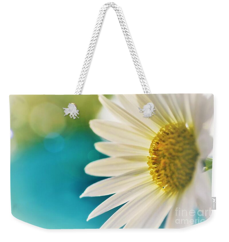 Daisy Weekender Tote Bag featuring the photograph Autumn Delight by Kelly Nowak