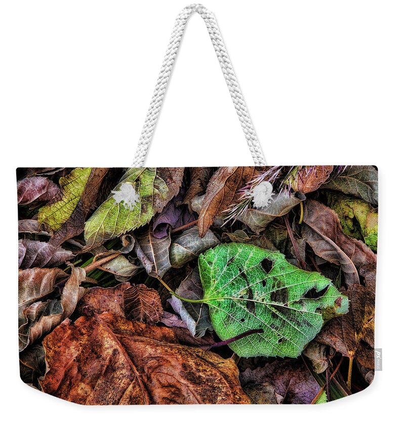 Autumn Weekender Tote Bag featuring the photograph Autumn Extravaganza by Steve Sullivan