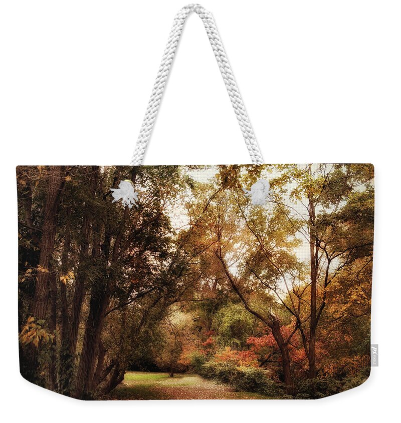 Nature Weekender Tote Bag featuring the photograph Autumn Passage II by Jessica Jenney