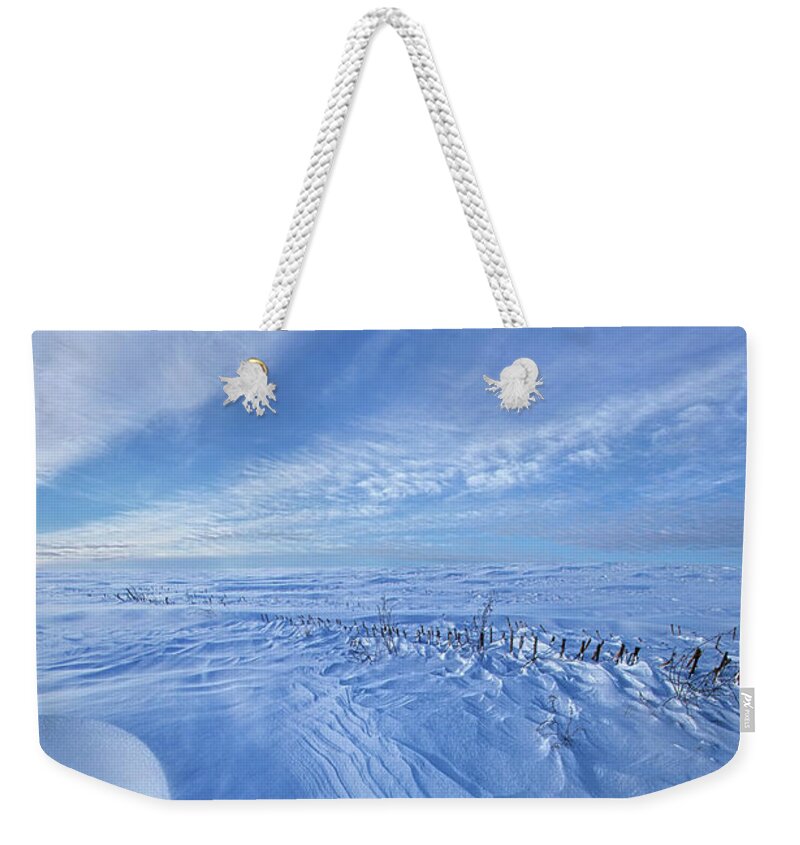 Clouds Weekender Tote Bag featuring the photograph Baby It's Cold Outside by Phil Koch