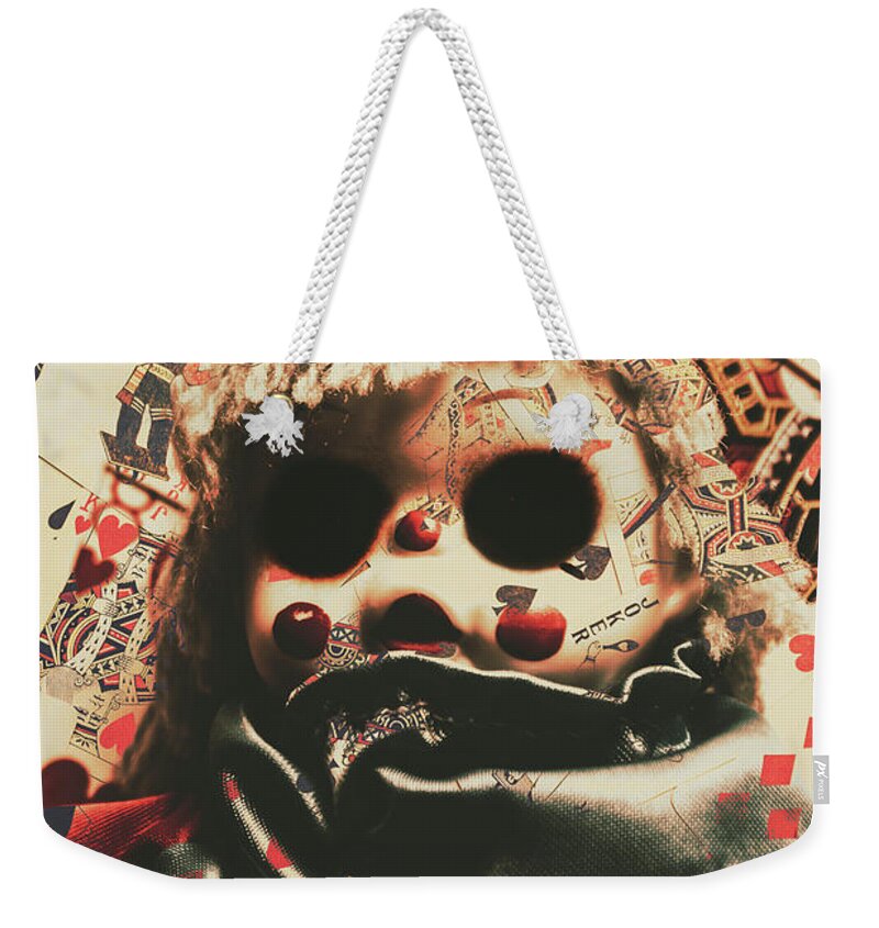 Bad Weekender Tote Bag featuring the photograph Bad magic by Jorgo Photography
