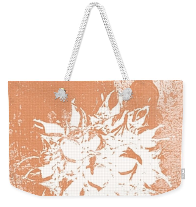 Balance Weekender Tote Bag featuring the mixed media Balance by Linda Woods