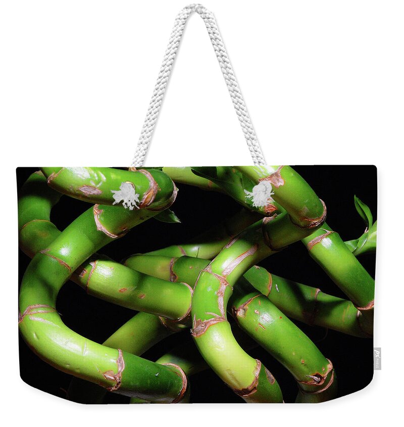 Bamboo Weekender Tote Bag featuring the photograph Bamboozle by Ted Keller